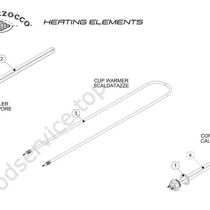 GB5 - FB80 -               Heating Elements