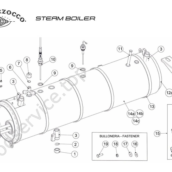 LINEA PB -               LineaPB Parts-14-S36