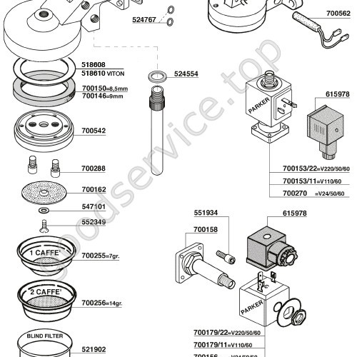 Table GAGGIA 01
