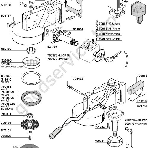 Table PAVONI 04