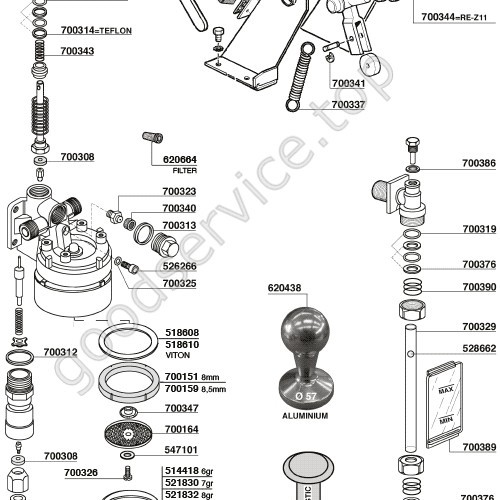 Table RANCILIO 02