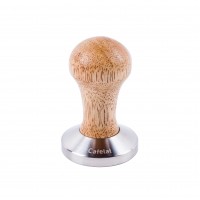 WOODEN/S.STEEL TAMPER ESPRESSO CONVEX