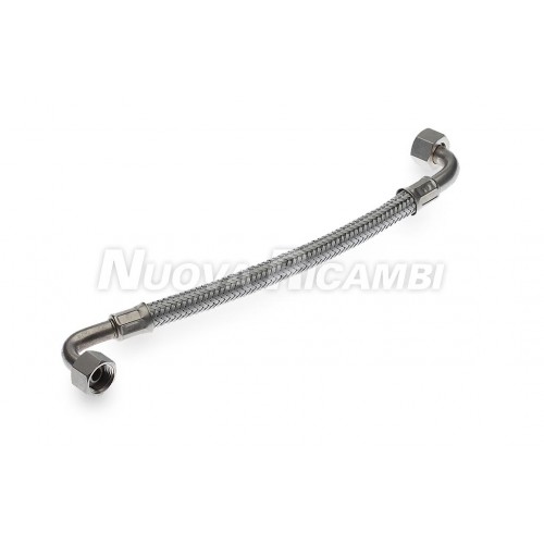 S.STEEL HOSE 3/8FF 25cm 2 CURVE