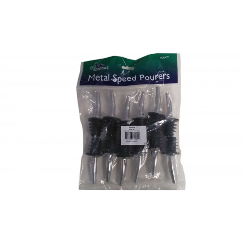 METAL POURER WITH PLASTIC CORK (12 PCS)