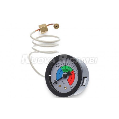 BOILER MANOMETER 1/8 WITH CAPILLARY PIPE
