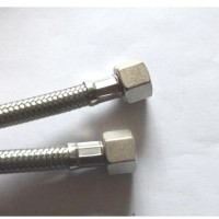 STAINLESS STEEL HOSE 3/8F-3/8F cm100