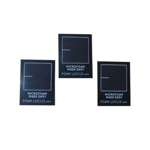 FOAM LOCUS TEMPERATURE STICKERS