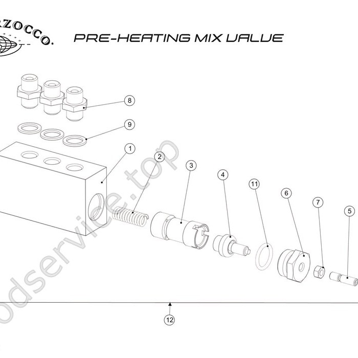 GB5 - FB80 -               Pre-Heating Mix Valve