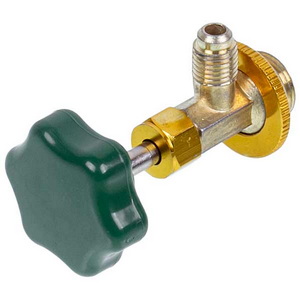 Кран універсальний для заправки літрових балонів К-538/338 для R12 (з різьбою М12*1,25)