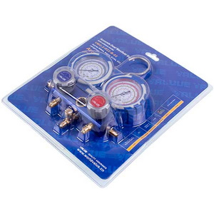 Манометрический коллектор 2-вентильный VALUE VMG-2 R22-В-02 (R404 R407 R22 R134)